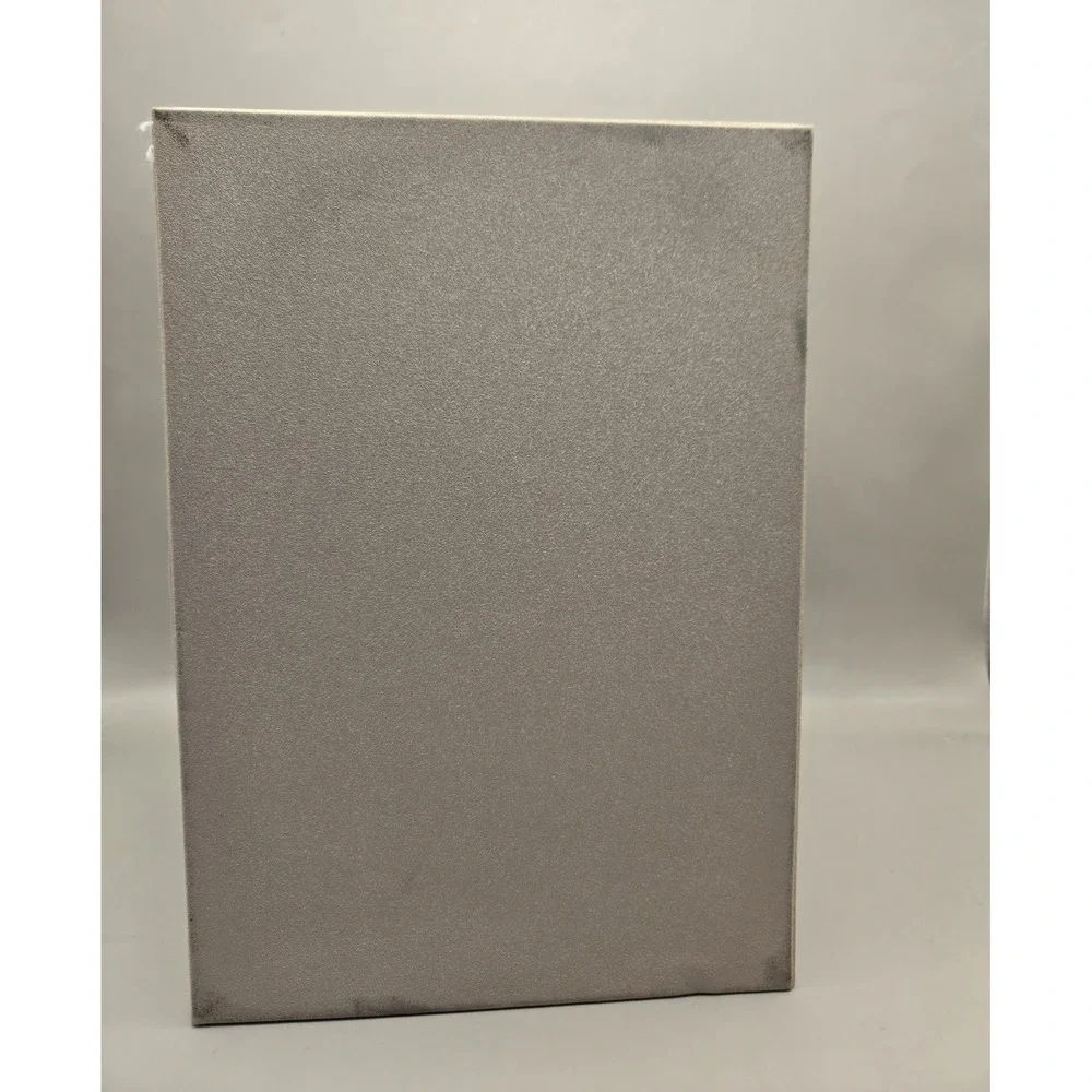 Dajasan Jewelry Box Beige Faux Leather Velvet Lined, Spacious B#36